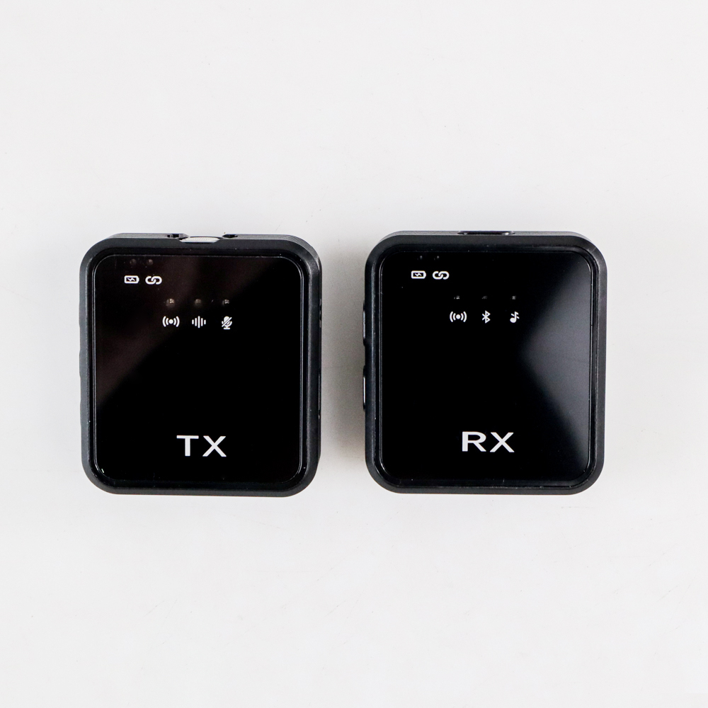 ANYTROX Clip On Mic Wireless for Vlogging Live Streaming Portable