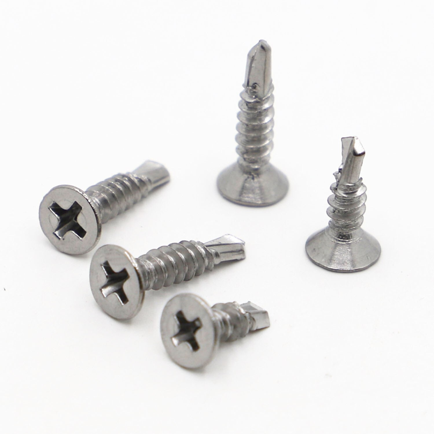 MOSHILR Mata Baut Flat Head Self Tapping Screw M6.3 25 mm 1 PCS MO410