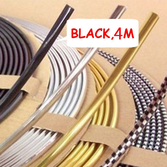 Gambar produk OTOHEROES Lis Dekorasi Interior Mobil Moulding Chrome Trim Strip 4M - C3578