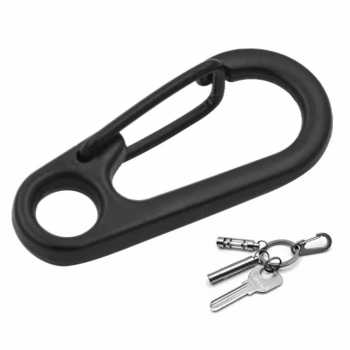 Gambar produk Agares Carabiner Mini D-type Buckle Hanging Keychain EDC - B36