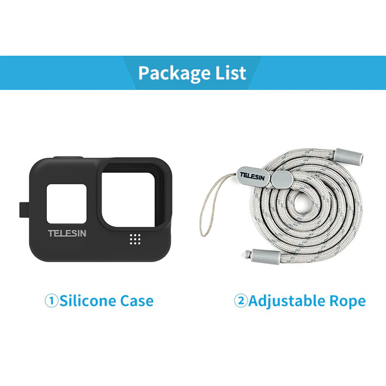 Telesin Frame Housing Protective Case Bumper GoPro Hero 8 - GP-PTC-802 Gambar produk Telesin Frame Housing Protective Case Bumper GoPro Hero 8 - GP-PTC-802