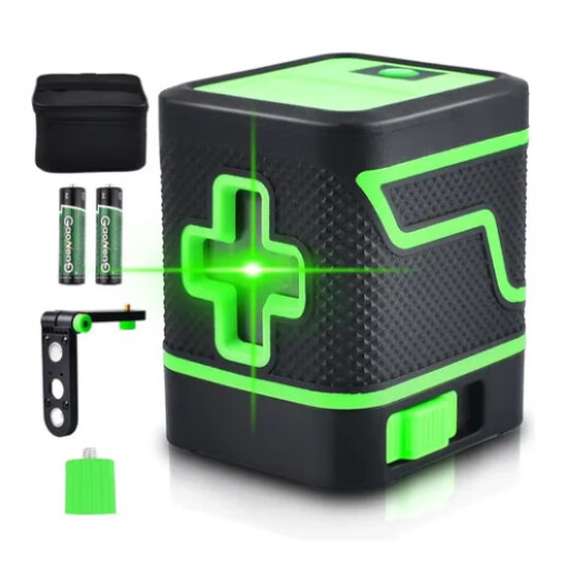 Han Sheng Laser Level Mini Green Beam 2 Line Self Leveling Alarm - HS2D ...