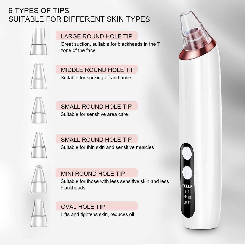 Hailicare Vacuum Suction Skin Face Care Blackhead Pore Cleaner KNY