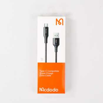 Gambar produk Mcdodo Kabel Charger USB Type C Fast Charging Braided 6A 150cm - CA-743