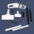 Gambar produk DDRADON Penyedot Debu Mobil Handheld Wireless Vacuum Cleaner 120W - LT-113CG