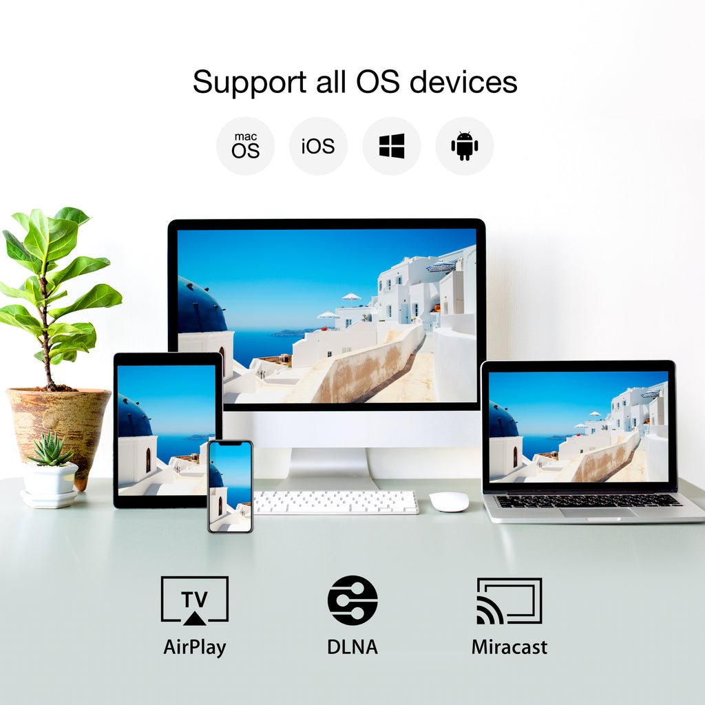 Gambar produk EZCast HDR Wireless Display Receiver WIFI Airplay Miracast 4K - Ultra U1
