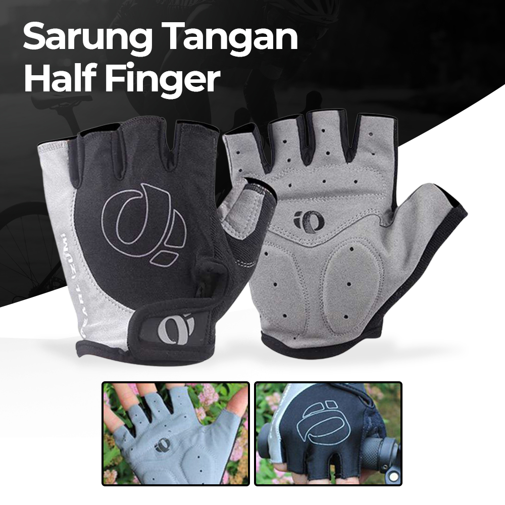Gambar produk Pearl Izumi Sarung Tangan Half Finger Anti-Slip L - S624