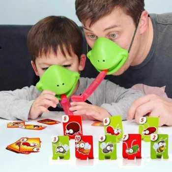 Gambar produk MIUIOEE Game Lizard Tongue Tic Tac Masker Lidah Kadal Permainan Kartu - MI2