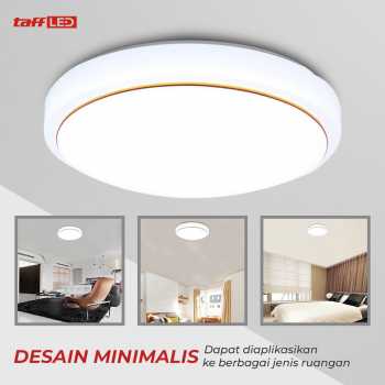 Gambar produk TaffLED Lampu LED Plafon Modern 24W 25 cm 3 in 1 Color - DZ5730