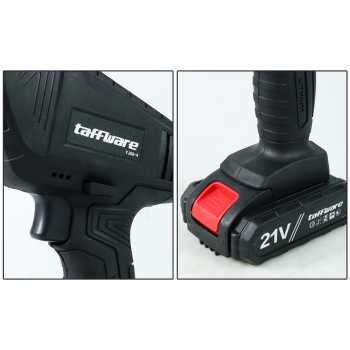 Gambar produk Taffware Gergaji Listrik Mini Cordless Saw 3000RPM 21V 799W - YJ08-4