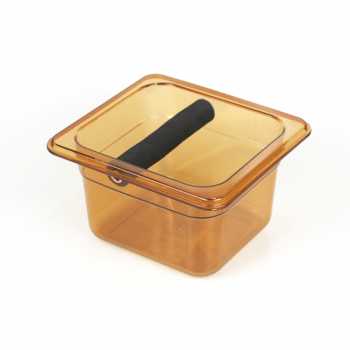 One Two Cups Wadah Ampas Kopi Espresso Knock Box Container Portable S - Fen175 - Dark Brown