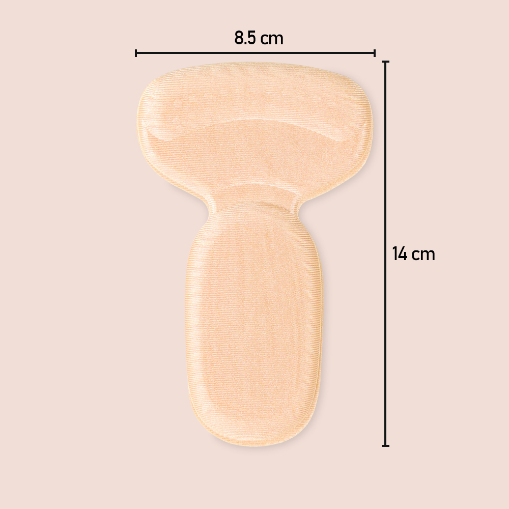 Gambar produk Bantalan Pelindung Tumit Insole Shoes Heels Pad T-Shape Pain Relief - INT14