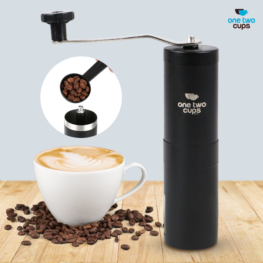 Gambar produk One Two Cups Alat Penggiling Kopi Manual Coffee Bean Grinder - E810