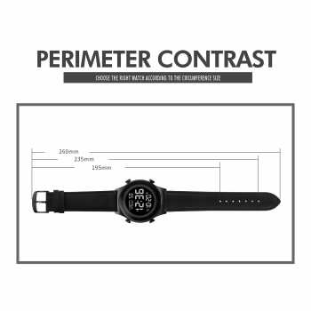 Gambar produk SKMEI Jam Tangan Digital Waterproof LED Light Alarm Leather Strap - 2079