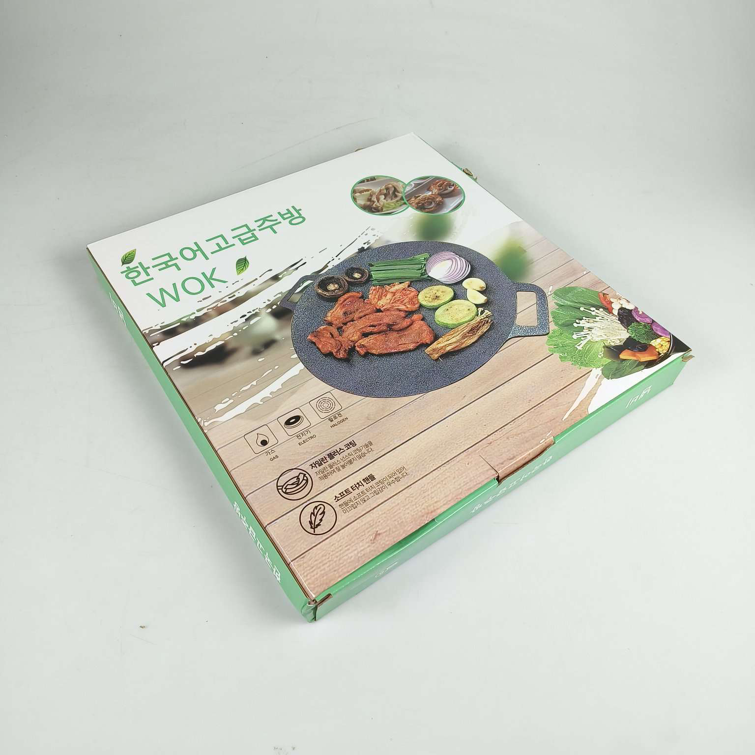 Gambar produk Rotisserie Wajan Penggorengan Wok Pan Anti Lengket 33cm - C0045