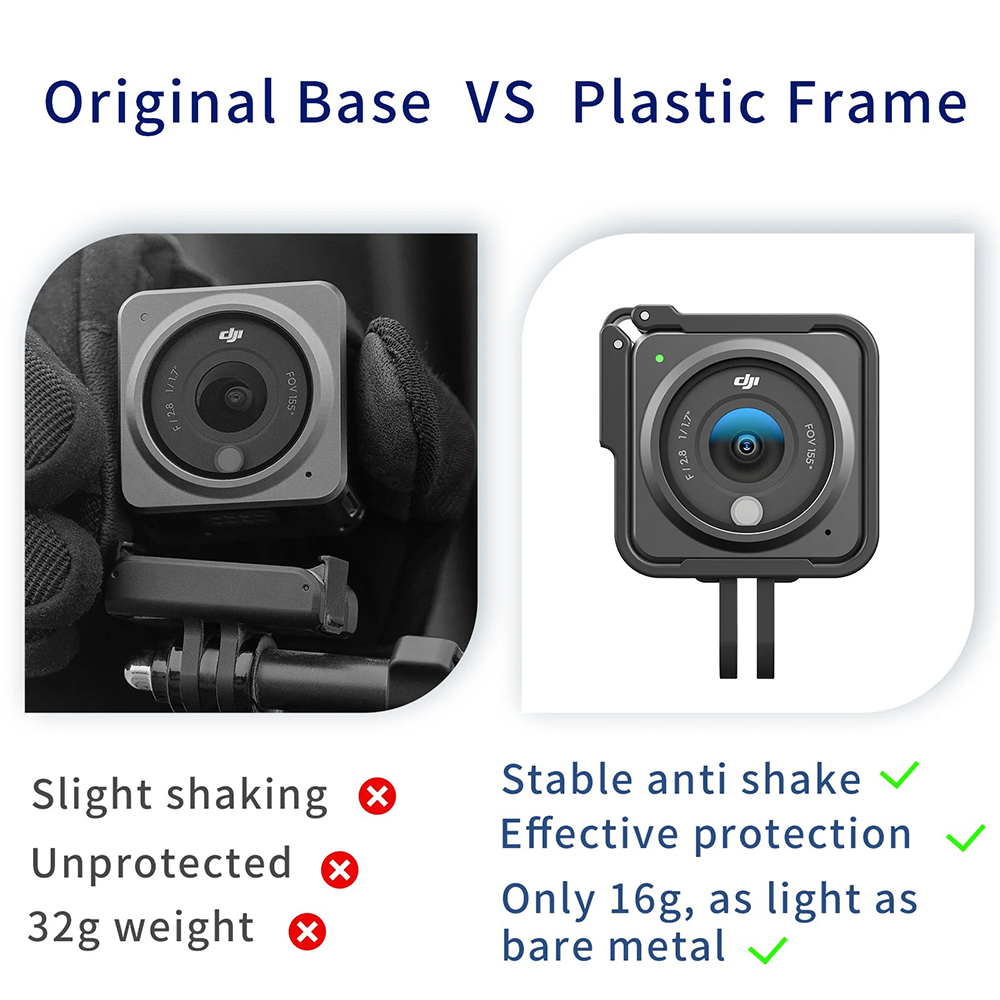 TELESIN Casing Kamera Aksi Case For DJI Action 2 - OA-FMS-001 Gambar produk TELESIN Casing Kamera Aksi Case For DJI Action 2 - OA-FMS-001