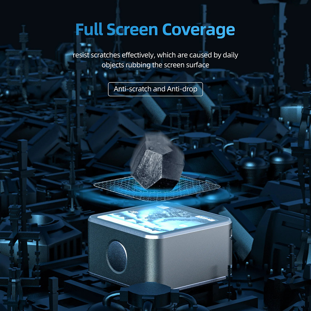 TELESIN Tempered Glass Lens & LCD Screen for DJI Action 2 - OA-FLM-002 Gambar produk TELESIN Tempered Glass Lens & LCD Screen for DJI Action 2 - OA-FLM-002