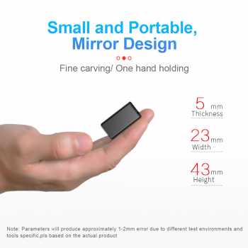 Gambar produk MiTwoo Perekam Suara Mini Portabel Voice Recorder Noise Reduction 8GB - Q1