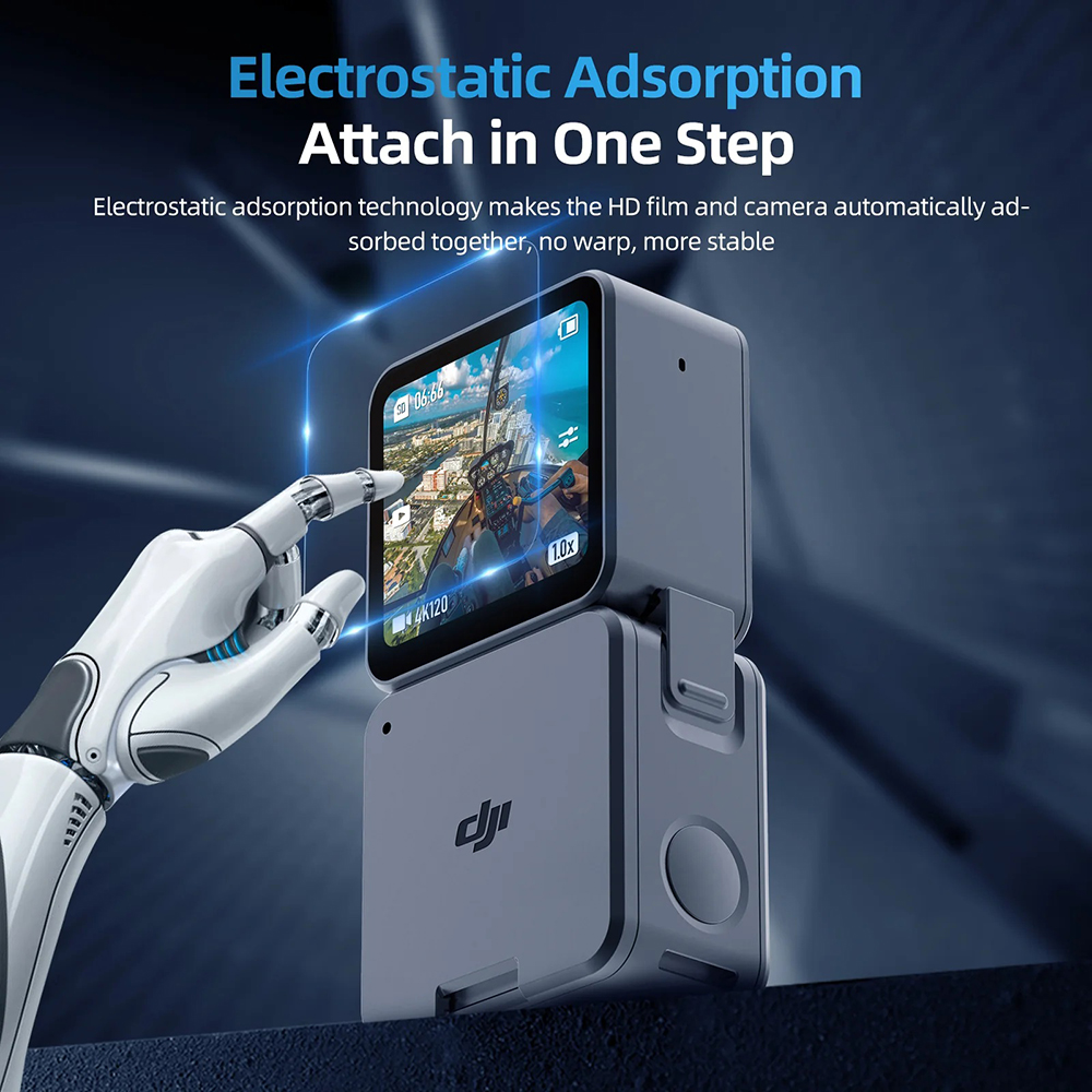 TELESIN Tempered Glass Lens & LCD Screen for DJI Action 2 - OA-FLM-002 Gambar produk TELESIN Tempered Glass Lens & LCD Screen for DJI Action 2 - OA-FLM-002