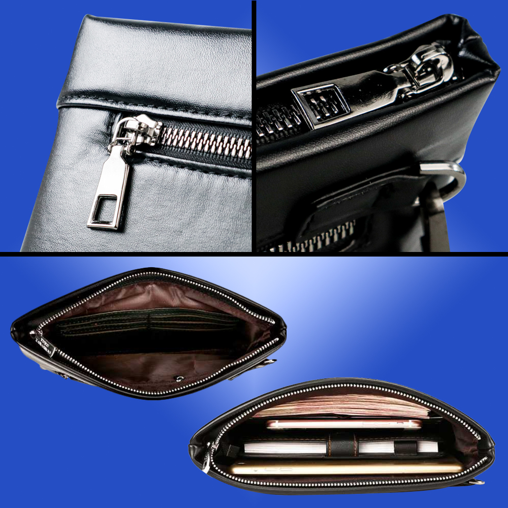 Rhodey Tas Genggam Dompet Kulit Clutch Bag Size Large - HB-005 Gambar produk Rhodey Tas Genggam Dompet Kulit Clutch Bag Size Large - HB-005