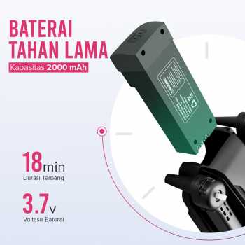 Gambar produk CINE Drone 4K HD Dual Camera Obstacle Avoidance 2000mAh - Z908 PRO