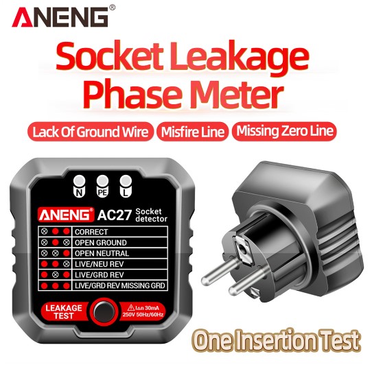 Gambar produk ANENG Smart Socket Detector Check Voltage - AC27