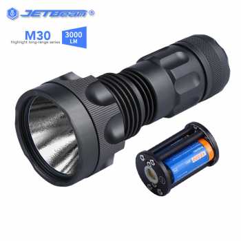 JETBeam Senter LED SST-70 Tactical USB Rechargeable IPX8 3000lm - M30 - Black