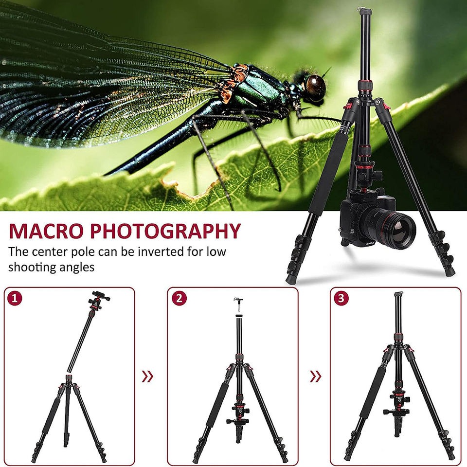 UEGOGO Tripod Kamera Flexible 360 Panoramic 2.05M C11 Black Gold