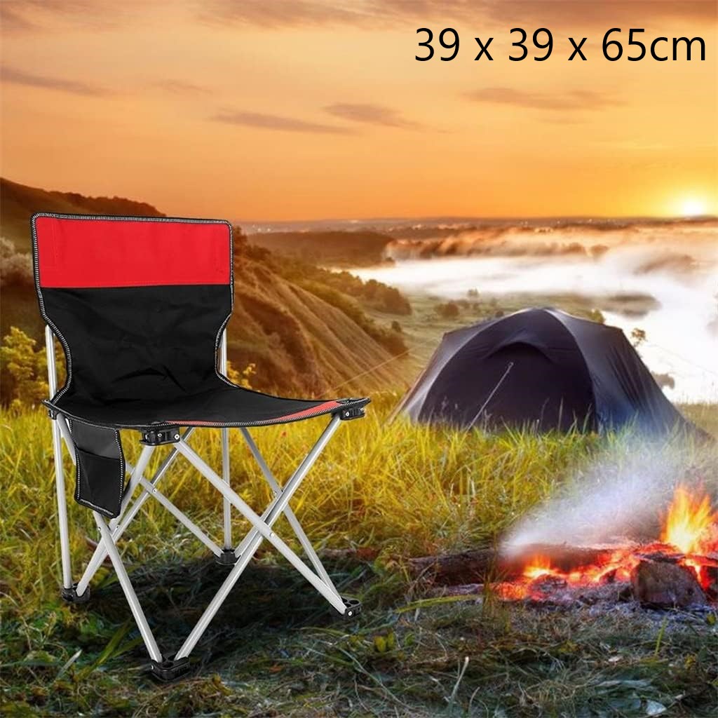 LAKIKA Kursi Lipat Outdoor Mancing Camping Portable Foldable Chair 39 x