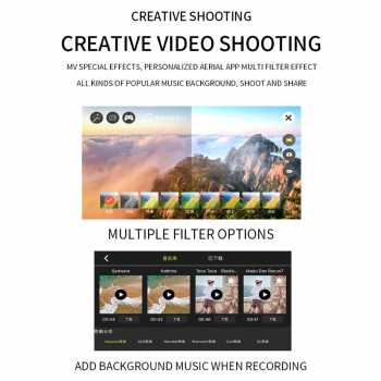 Gambar produk BRDRC Drone Mini Quadcopter Camera 4K 360 Rotation Headless Mode - E88