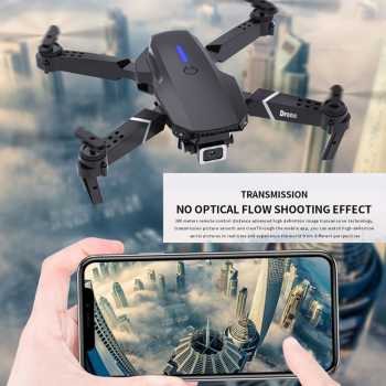 Gambar produk BRDRC Drone Mini Quadcopter Camera 4K 360 Rotation Headless Mode - E88