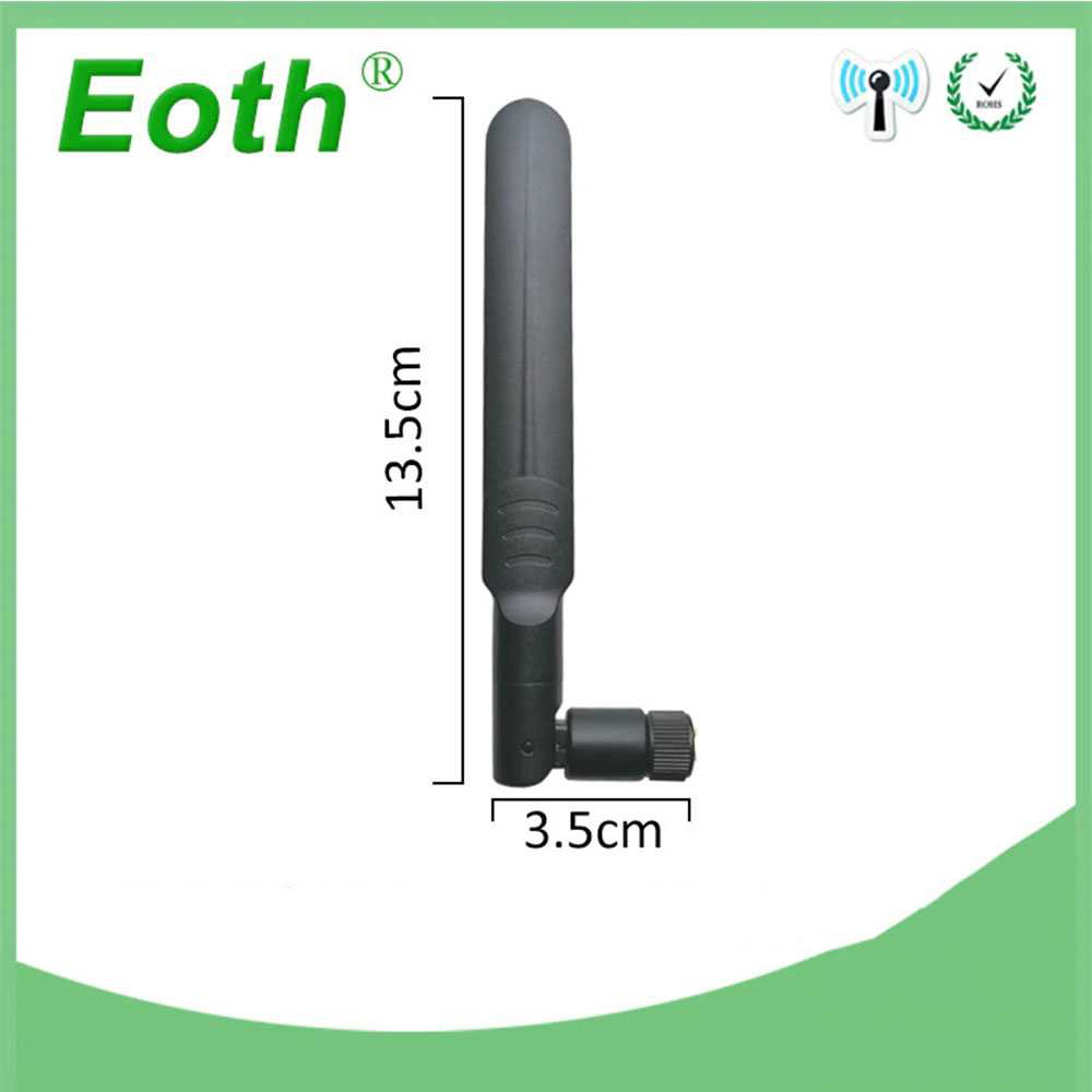 EOTH Antena Router WiFi Amplifier Dual Band 2.4 dan 5GHz RP-SMA Male ...