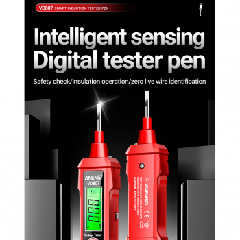 Gambar produk ANENG Digital Multimeter Tespen Tester Obeng Minus AC Voltage - VD807