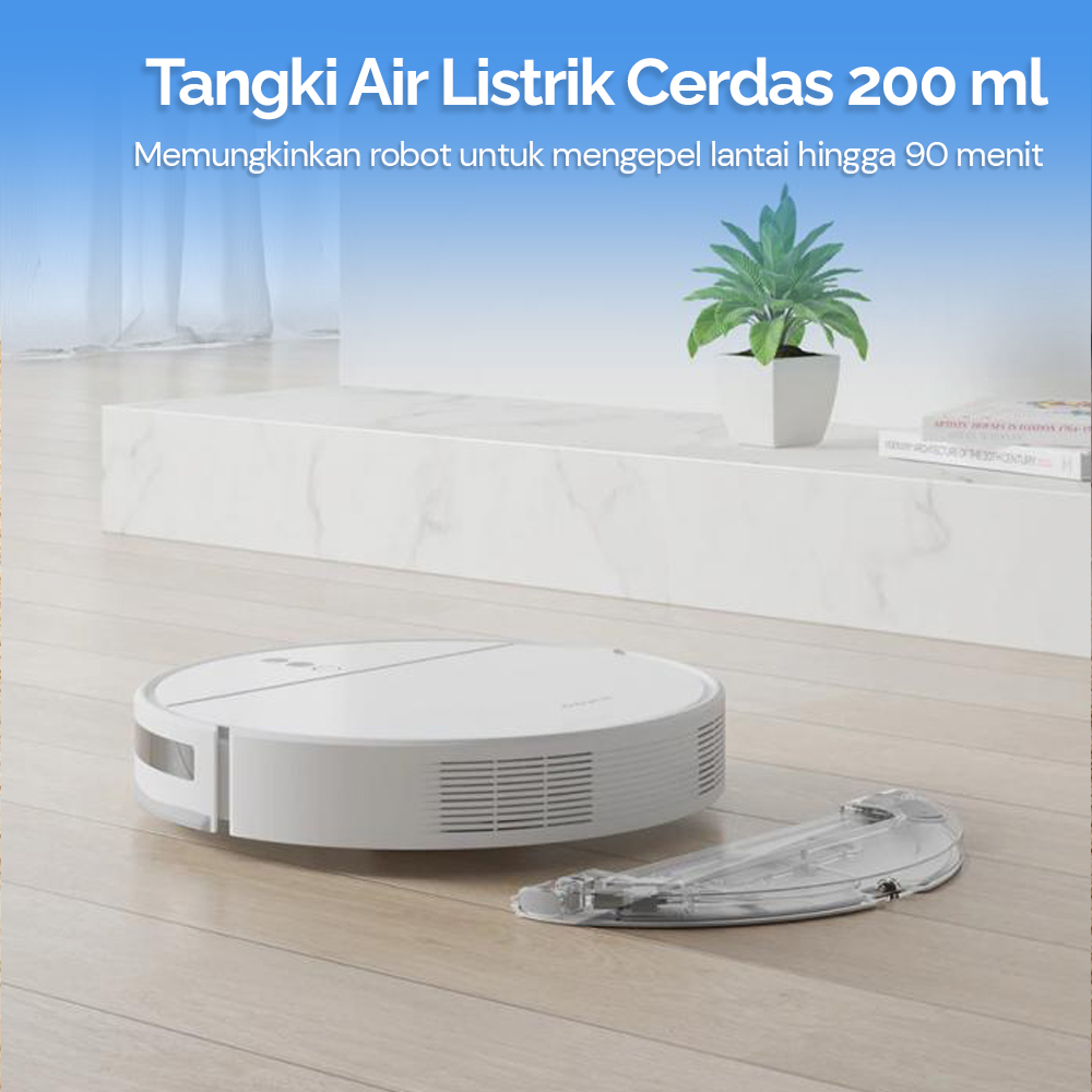 Dreame Sweeping Robot Vacuum Cleaner 2500Pa F9 White