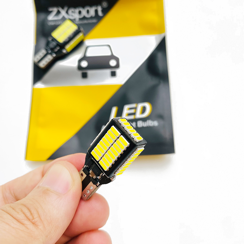 Gambar produk ZXsport Lampu Mobil Sein T15 W16W 4014 SMD CANBUS 12-24V Cool White - ZXT3