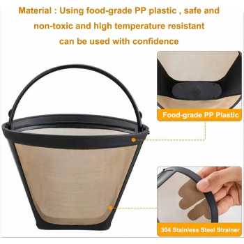 Gambar produk Saringan Kopi Filter Cone Shaped Coffee Dripper 1 PCS - K741