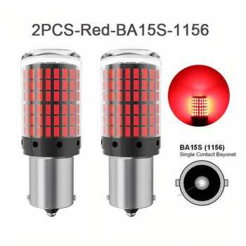 Hamy Lampu Sein Mobil LED 3014 SMD 1156 BA15S P21W 1 PCS - BA15S - Red