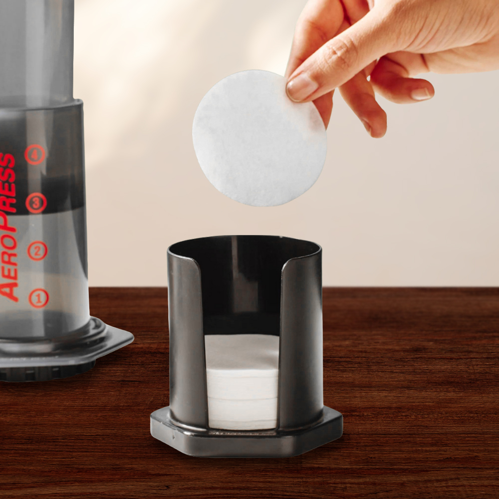 Arshen Kertas Saringan Kopi Coffee Filter Paper Aeropress 100 PCS 64mm - U101 Gambar produk Arshen Kertas Saringan Kopi Coffee Filter Paper Aeropress 100 PCS 64mm - U101
