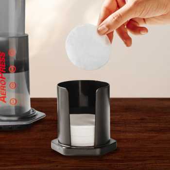 Gambar produk Arshen Kertas Saringan Kopi Coffee Filter Paper Aeropress 100 PCS 64mm - U101