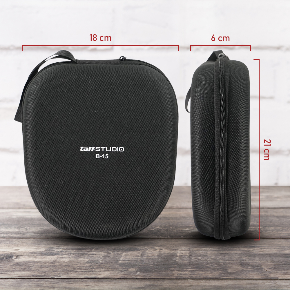 Gambar produk TaffSTUDIO Tas Headphone Universal Carrying Storage Case EVA - B-15