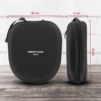 Gambar produk TaffSTUDIO Tas Headphone Universal Carrying Storage Case EVA - B-15