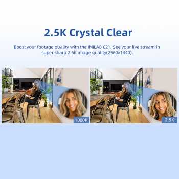 Gambar produk IMILAB Kamera CCTV Two Way Audio 360 Motion Tracking F2.0 2.5K - C21