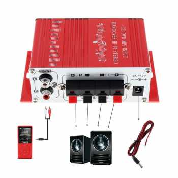 Gambar produk TaffSTUDIO LEPY HiFi Stereo Amplifier Speaker Audio 2 Channel 20W - HY-2001