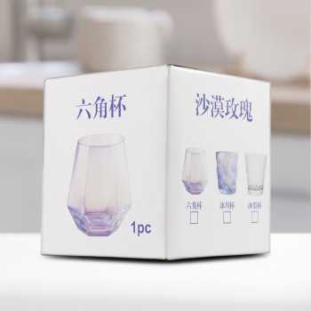 One Two Cups Gelas Kaca Aesthetic Kopi Teh Diamond Crystal Glass 310ml Style 1 - GW107 Gambar produk One Two Cups Gelas Kaca Aesthetic Kopi Teh Diamond Crystal Glass 310ml Style 1 - GW107