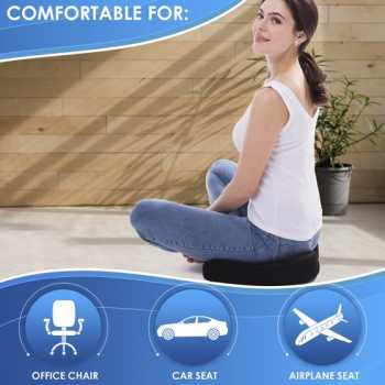 Gambar produk TIENDA Bantal Duduk Alas Kursi Kantor Orthopedic Seat Cushion U Shaped - TD18