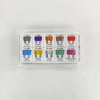 Gambar produk OCKIC Sekring Mobil Set Auto Blade Type Car Fuses with Box 100 PCS - OC-100