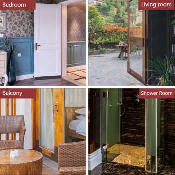 Gambar produk Handdiy Lis Penghalang Debu Bawah Pintu Door Bottom Seal 50mm 1m - FF53