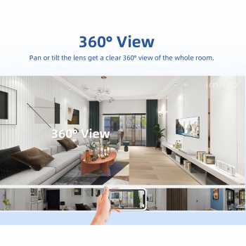 Gambar produk IMILAB Kamera CCTV Two Way Audio 360 Motion Tracking F2.0 2.5K - C21