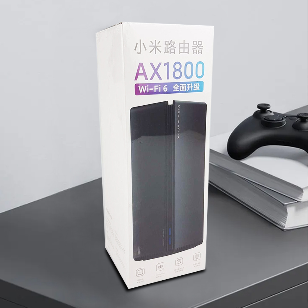 Gambar produk Xiaomi Router WiFi 6 Gigabit 2.4G 5GHz 5-Core Dual-Band Router - AX1800 - Kemasan