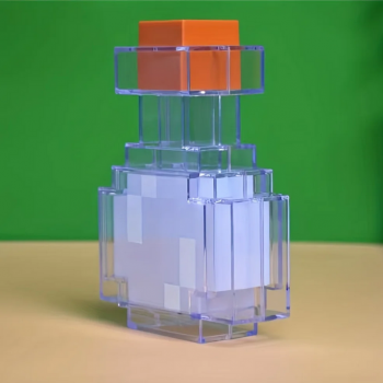 Gambar produk MOJANG THINKGEEK Lampu LED Minecraft Potion Bottle Color Changing RGB - MC-1865
